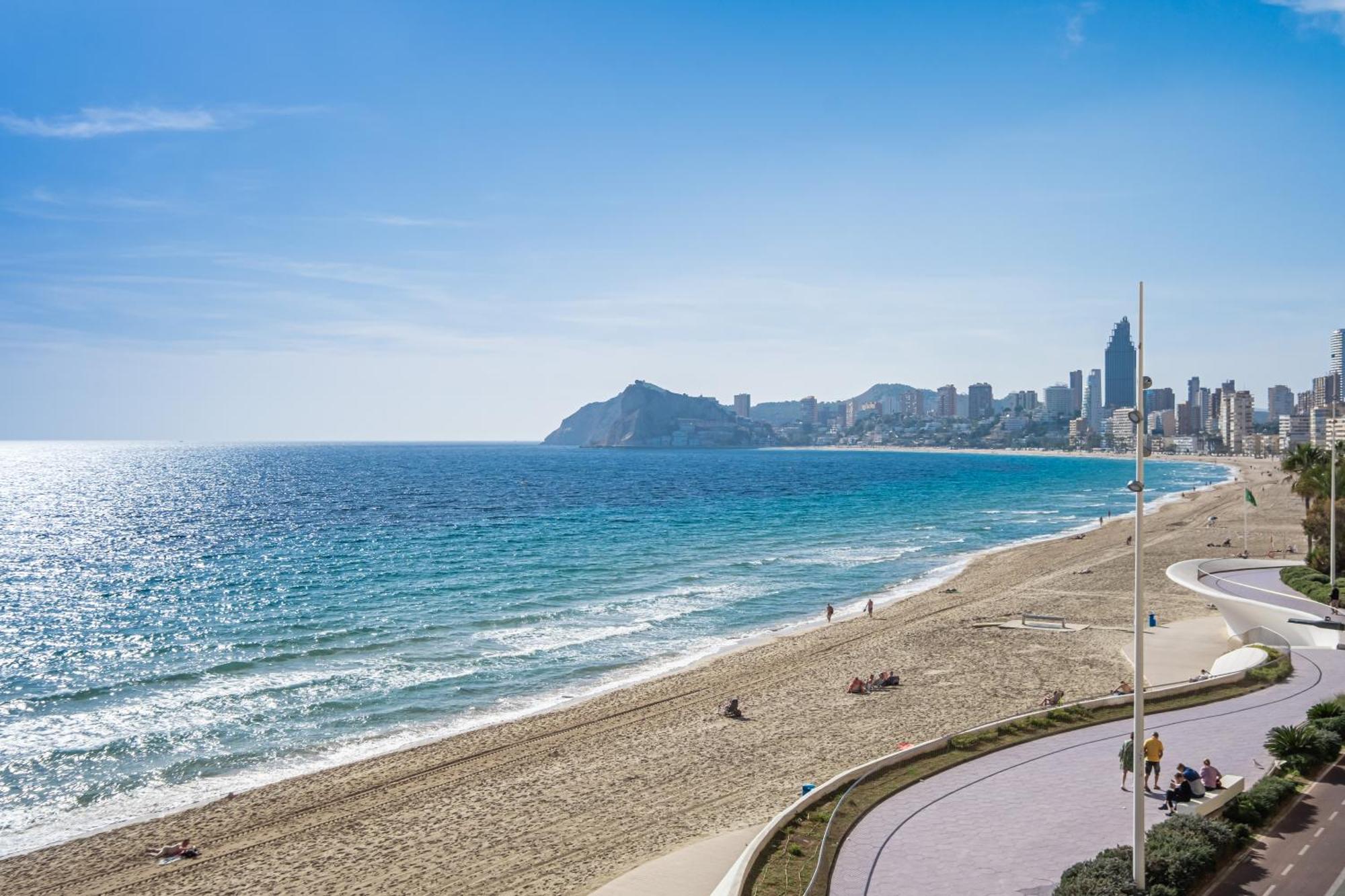Benibeach 3-2-B Apartment Poniente Beach Benidorm Exterior foto