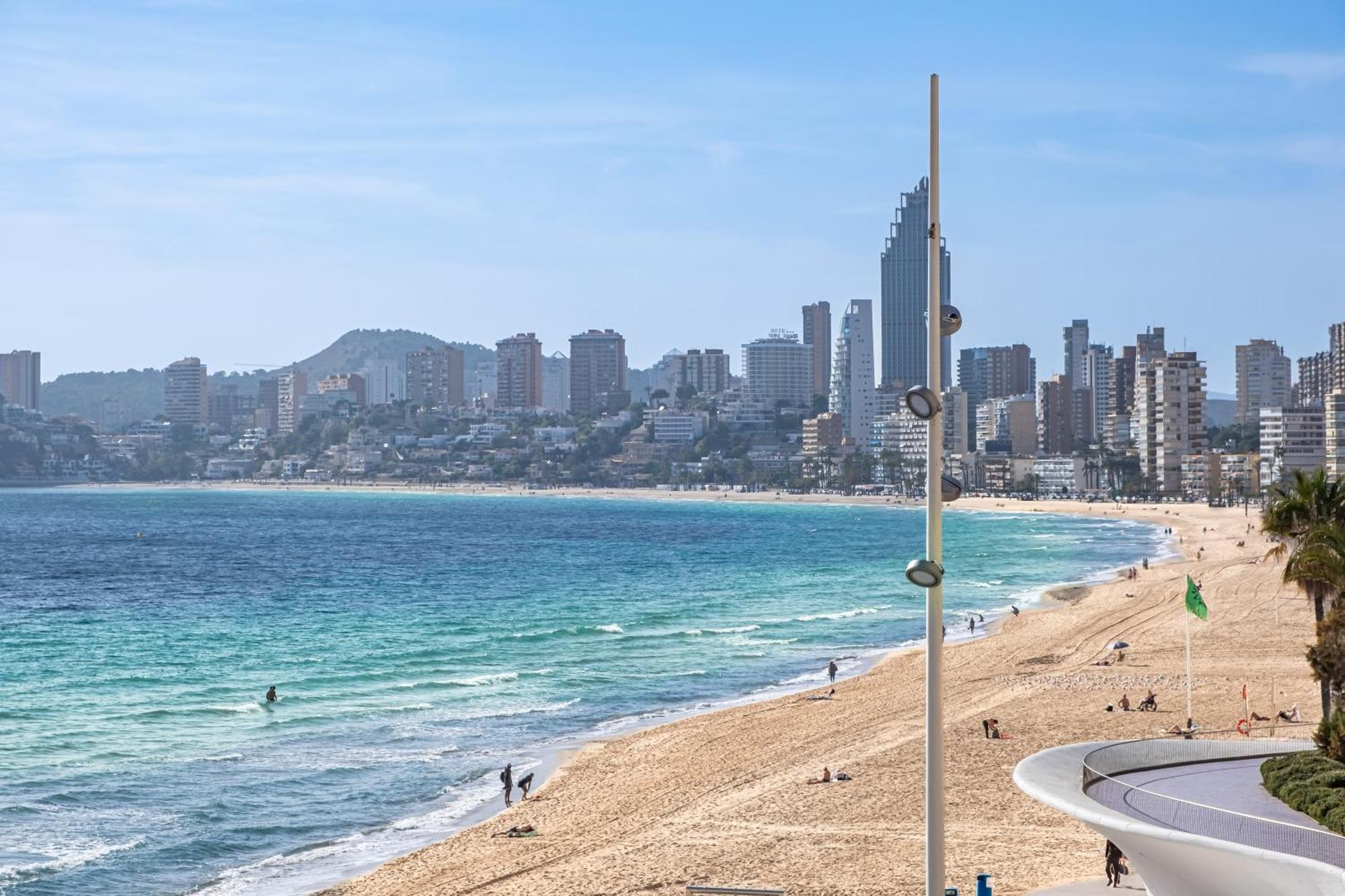 Benibeach 3-2-B Apartment Poniente Beach Benidorm Exterior foto
